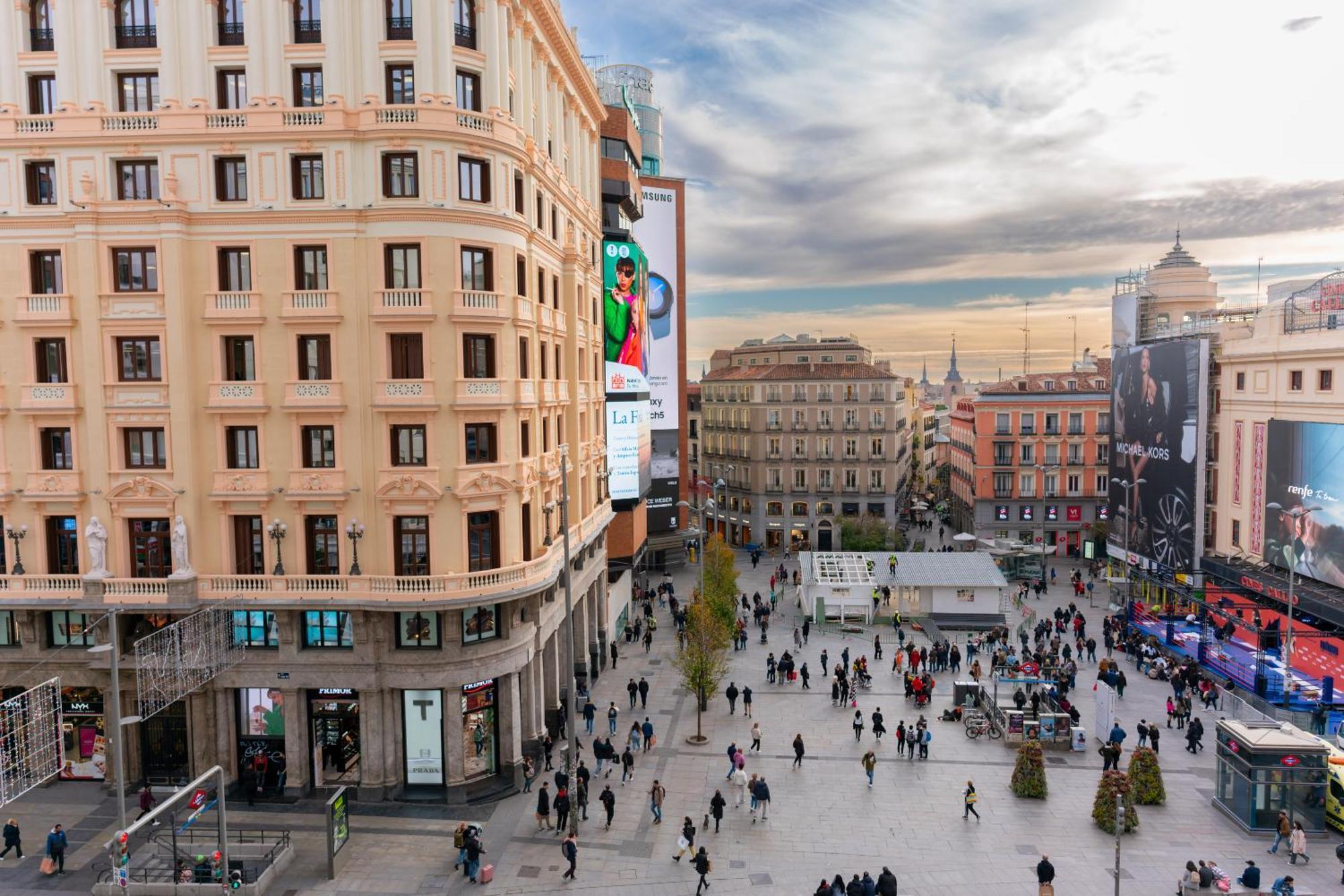 Hostal Carmen-Gran Via Madrid Exterior foto